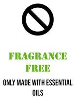 fragrance free soap with essential oils