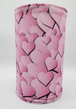 pink hearts breast cancer support survivor neck gator