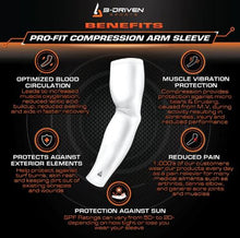 B-Driven Sports Pro-Fit Compression Arm Sleeve