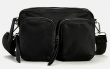 crossbody nylon black purse bag