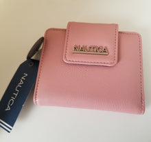 Nautica RFID Women's Pink Compact Bifold Wallet