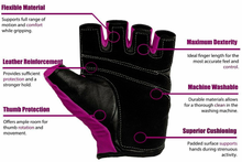 Rimsports leather reinforced washable gym glove
