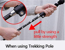 easy to use trekking pole stick hiking