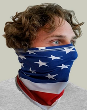 patriotic american flag cooling scarf