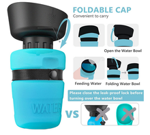 compact BPA free pet water bottle