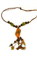 Handmade Dragonfly Necklace